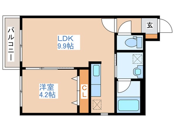 セントラルステ－ト豊平の物件間取画像